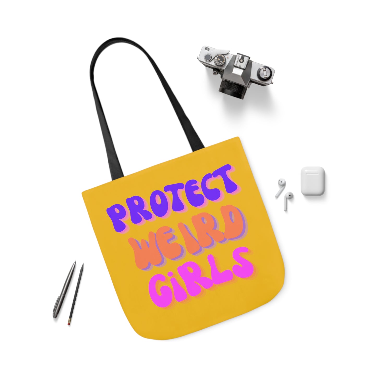 Protest Weird Girls Canvas Tote Bag