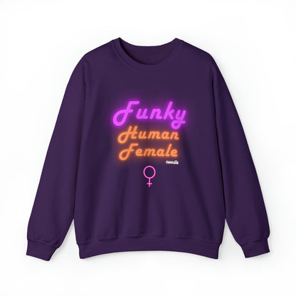 Funky Human Female Sweatshirt