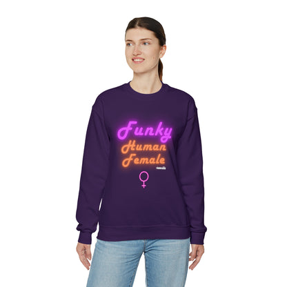 Funky Human Female Sweatshirt