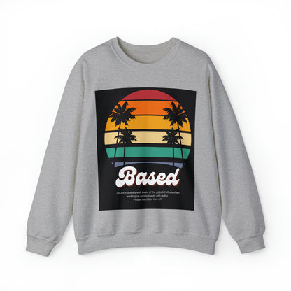 Based Retro 70s Unisex Casual Sweatshirt