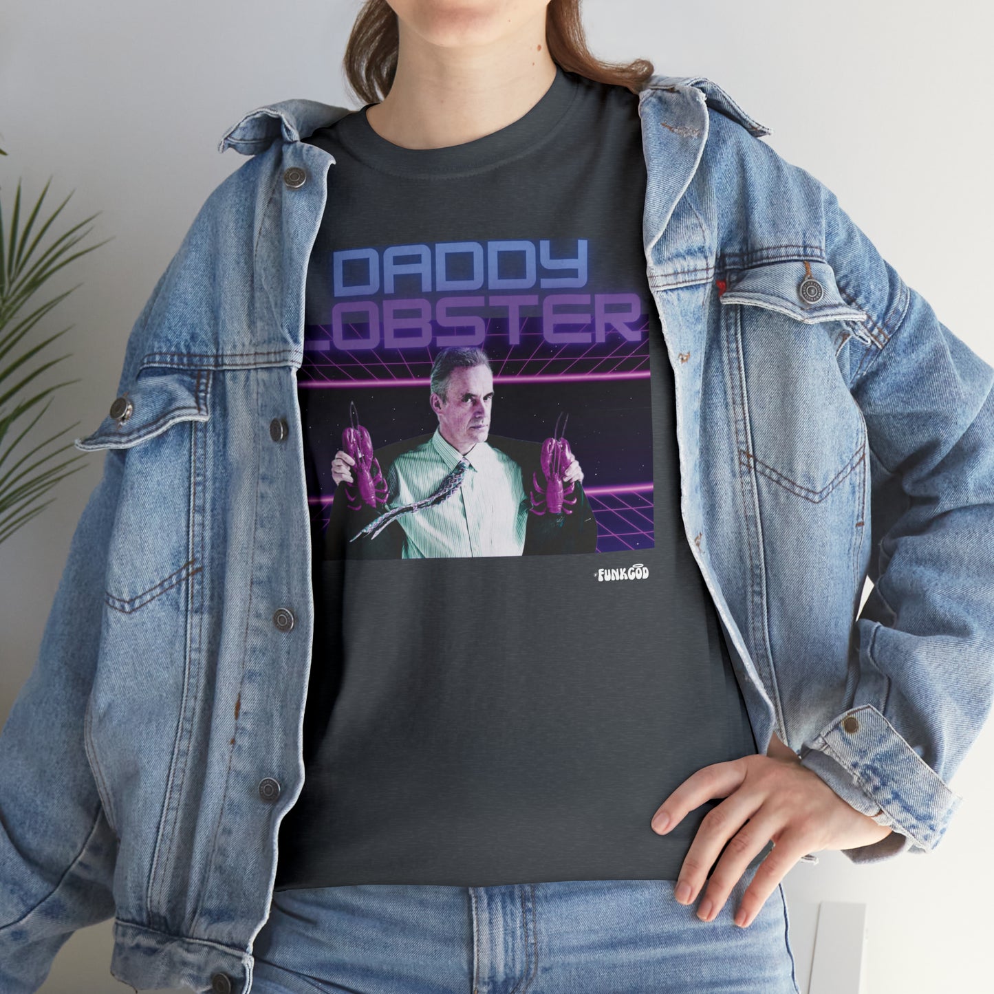 Jordan Peterson Unisex Graphic T-Shirt "Daddy Lobster"