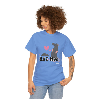 Rat Mom Cute T-Shirt For Rat Lovers, Relaxed Fit