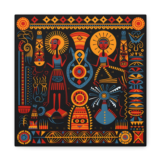 Egyptian Funk Fine Art Print Canvas Wall Art