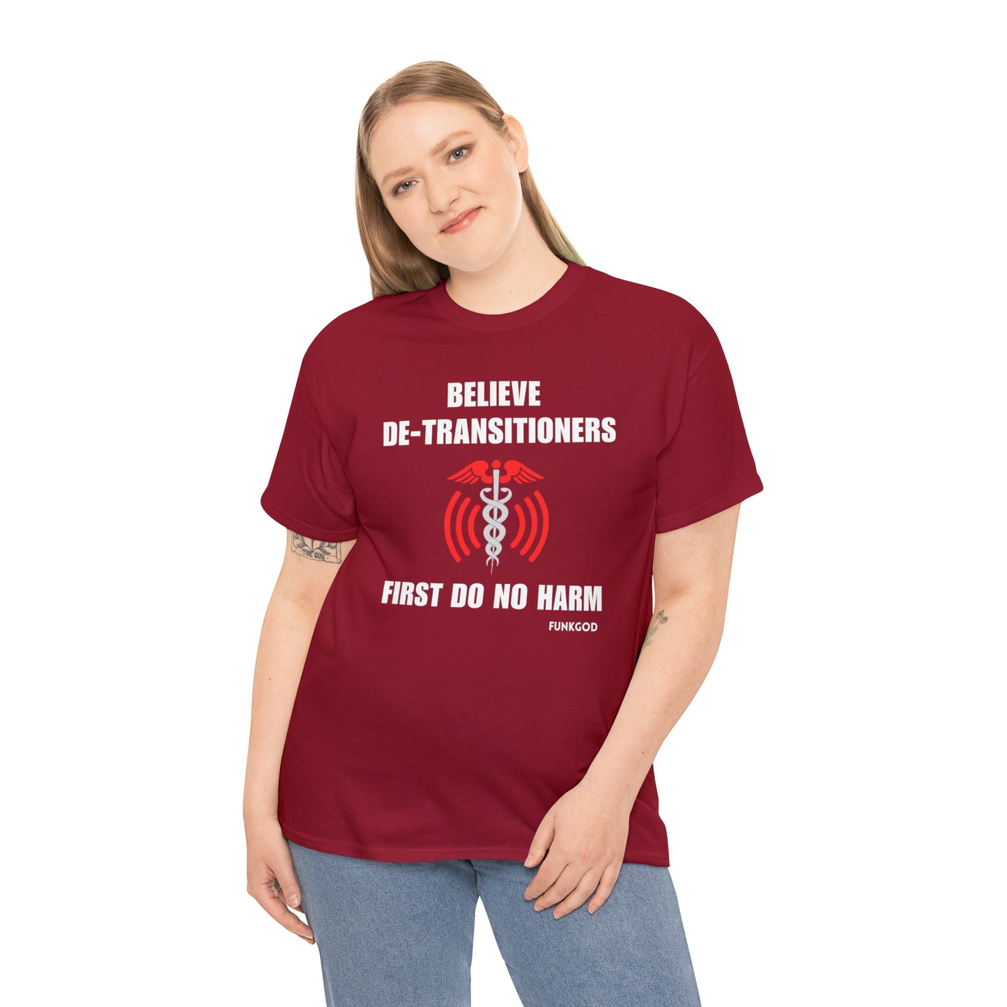 Believe De-Transitioners Unisex T Shirt For Medical Ethics