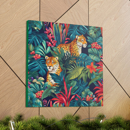 Tiger Lounge Fine Art Print Canvas Wall Art