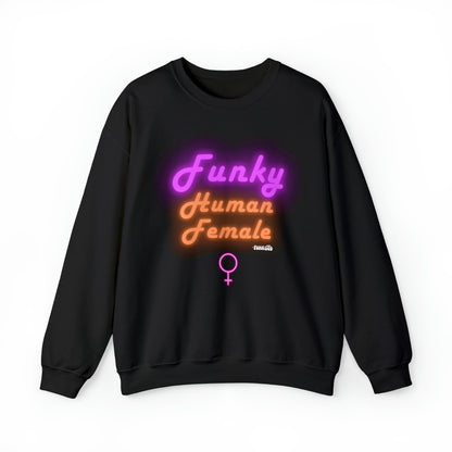 Funky Human Female Sweatshirt