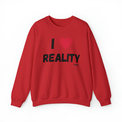 I Heart Reality Unisex Casual Sweatshirt