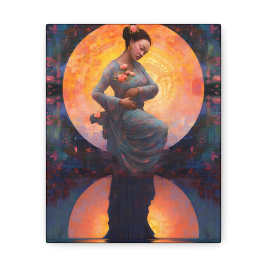 Fertility Goddess of the Orient Fine Art Print Canvas Wall Art