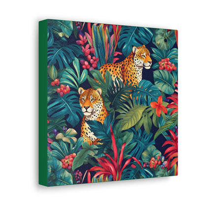 Tiger Lounge Fine Art Print Canvas Wall Art