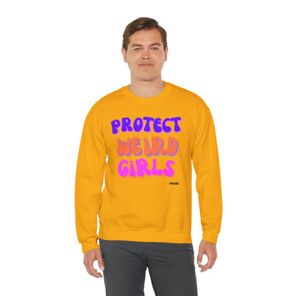 Protect Weird Girls Unisex Casual Sweatshirt