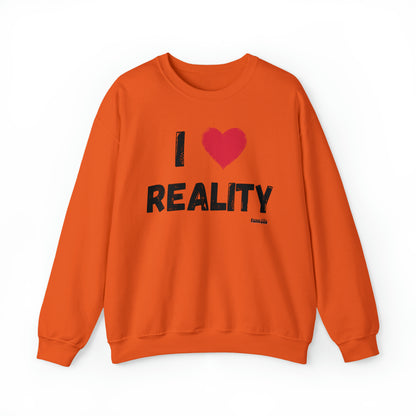 I Heart Reality Unisex Casual Sweatshirt