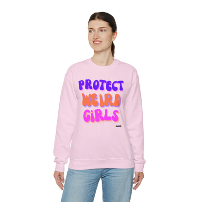 Protect Weird Girls Unisex Casual Sweatshirt