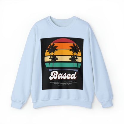 Based Retro 70s Unisex Casual Sweatshirt