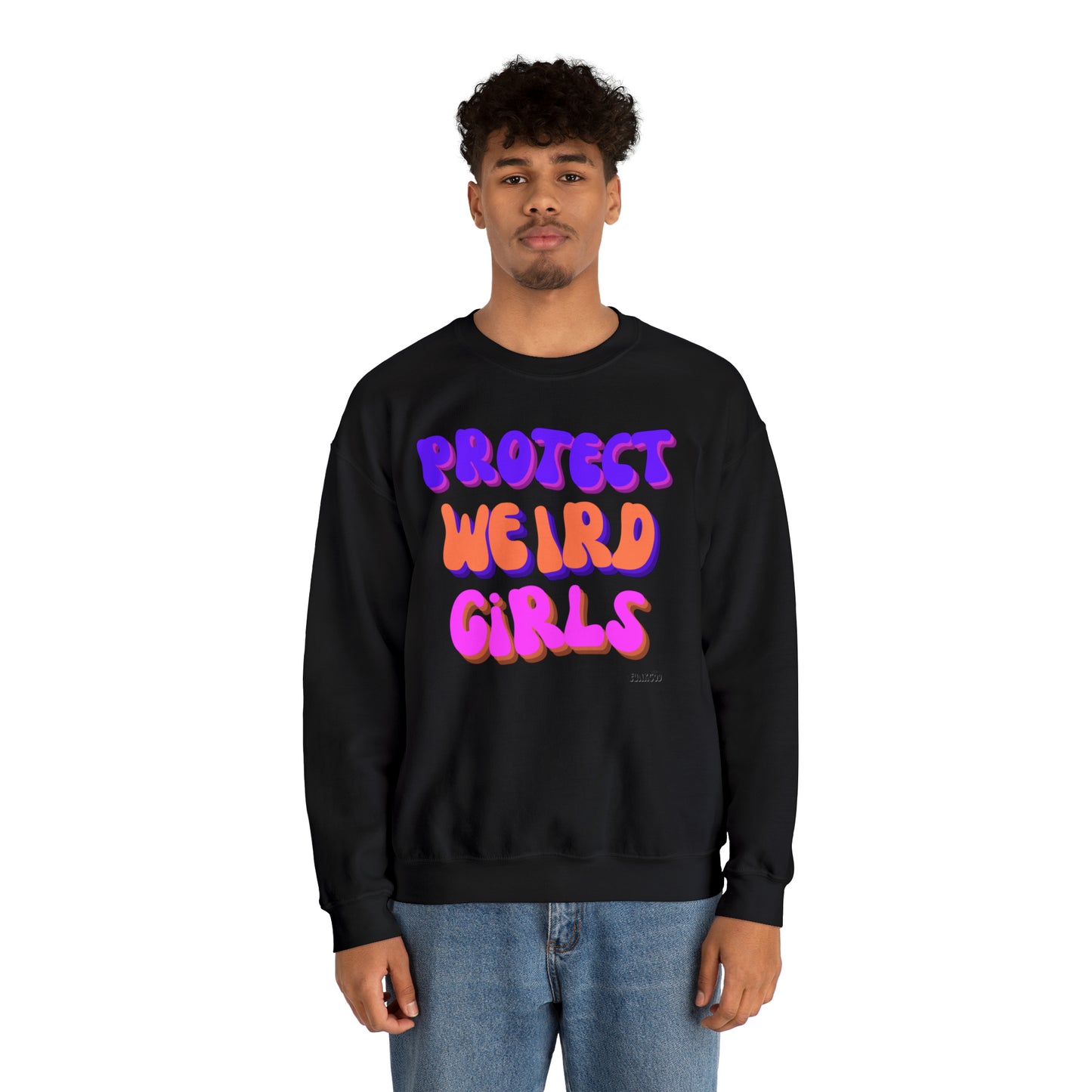 Protect Weird Girls Unisex Casual Sweatshirt