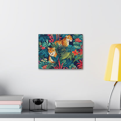 Tiger Lounge Fine Art Print Canvas Wall Art