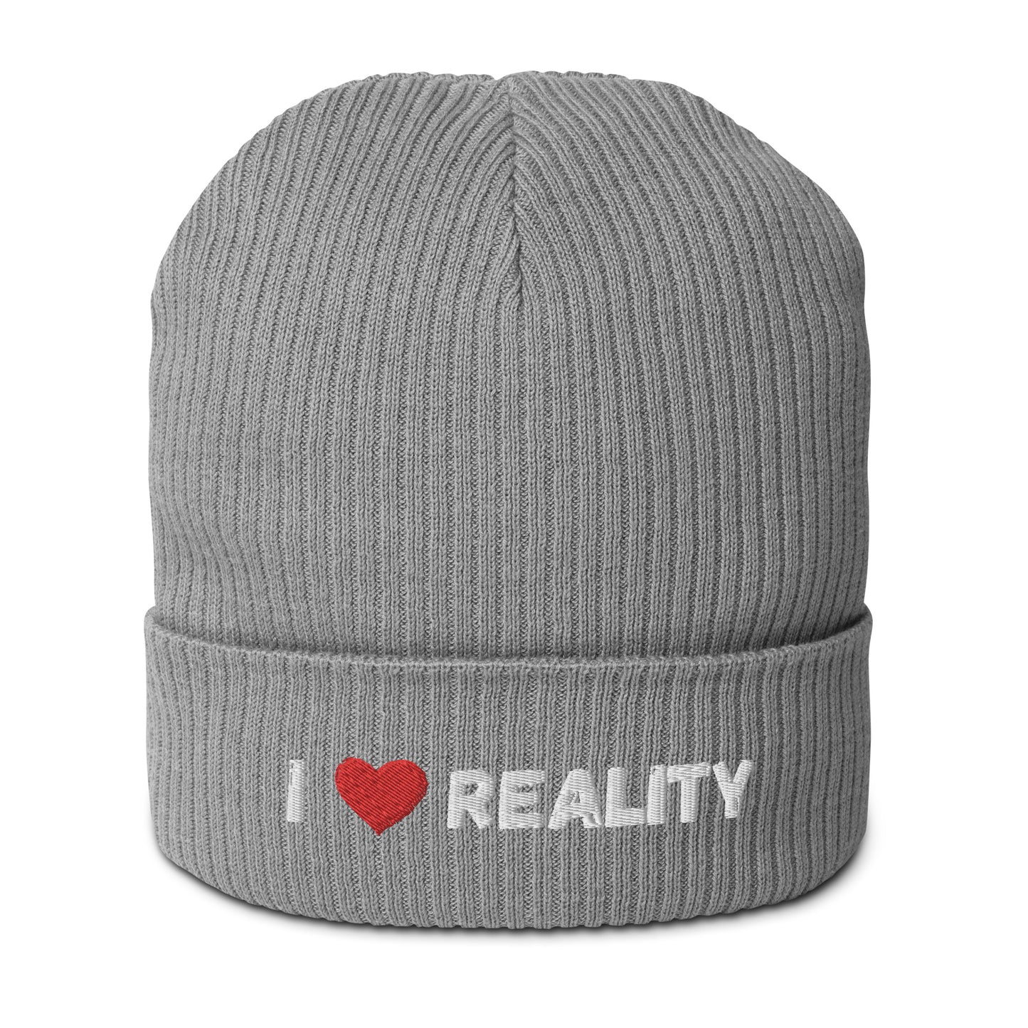 I Love Reality Knit Beanie