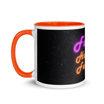 Funky Human Female Colorful Feminist Mug