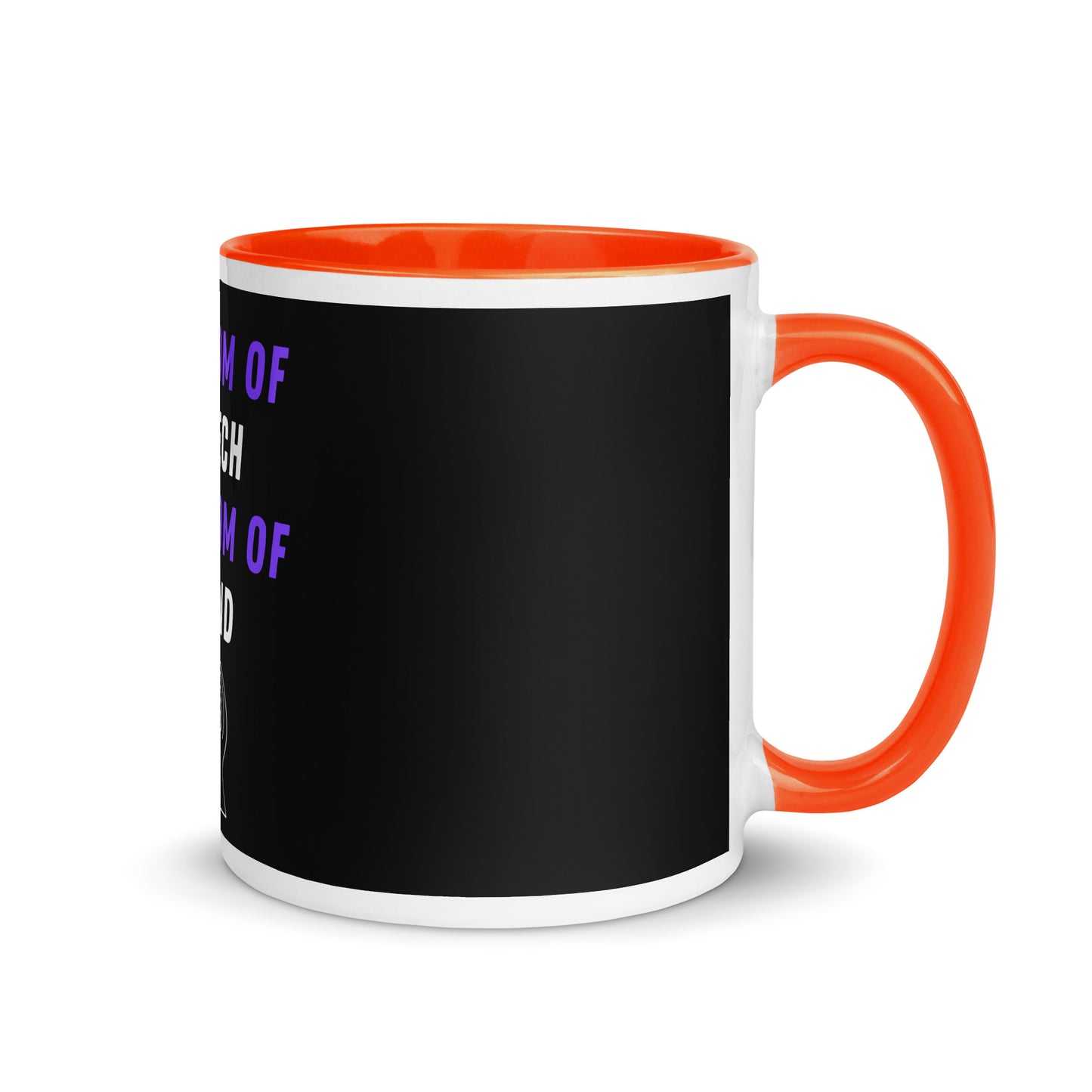 Freedom of Speech, Freedom of Mind Colorful Free Speech Mug