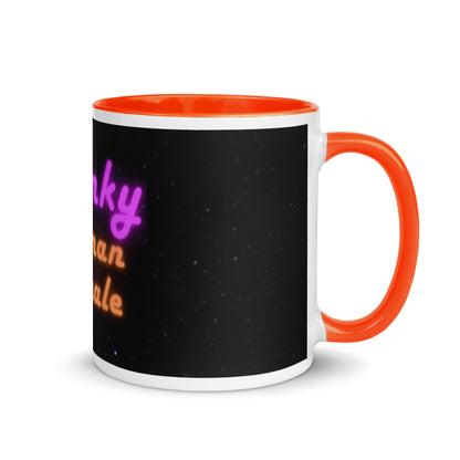 Funky Human Female Colorful Feminist Mug