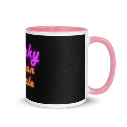 Funky Human Female Colorful Feminist Mug