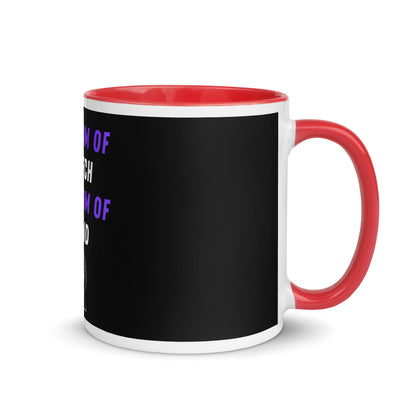 Freedom of Speech, Freedom of Mind Colorful Free Speech Mug