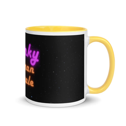 Funky Human Female Colorful Feminist Mug